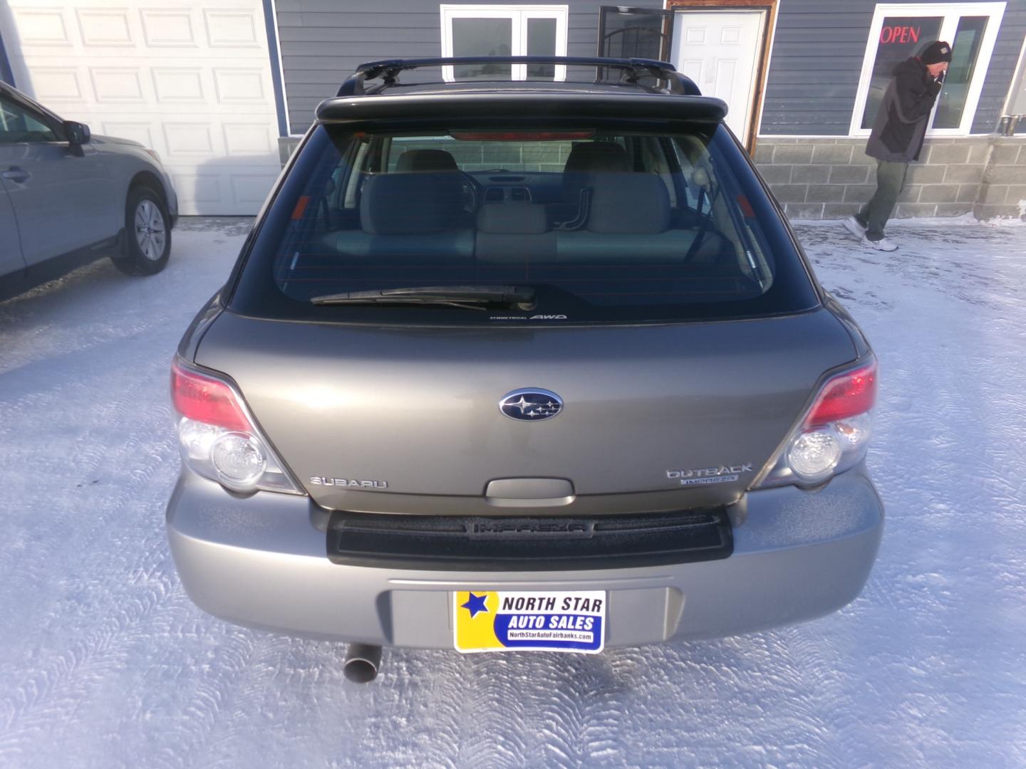 2006 Grey Subaru Outback Sport (JF1GG68686H) with an 2.5L H4 SOHC 16V engine, Automatic transmission, located at 2630 Philips Field Rd., Fairbanks, AK, 99709, (907) 458-0593, 64.848068, -147.780609 - Photo#3